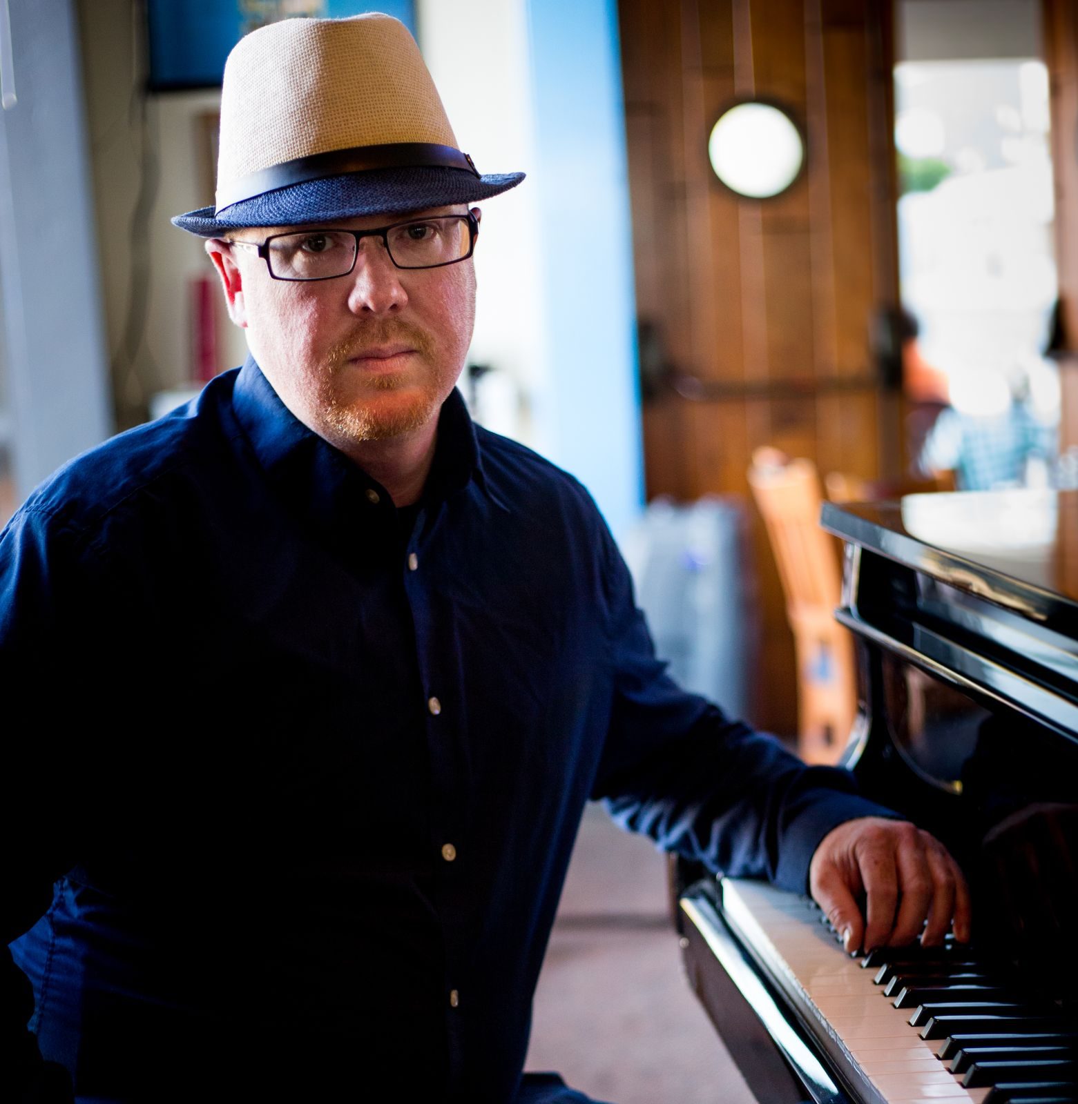 James Michael Day at the piano